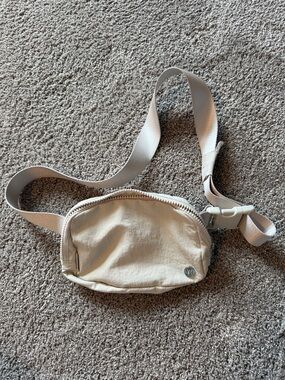 lululemon athletica Beige Crossbody Belt Bag